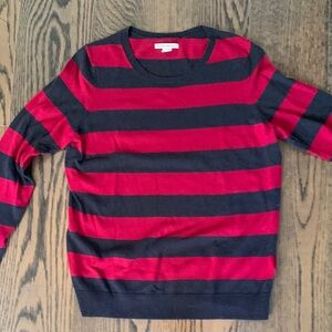 Ladies collegiate lightweight knit sweater